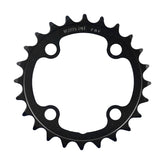 FSA Steel Modular MTB Chainring (2x11, 68x24T, Black, 4h)